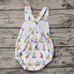 Pre-order Baby Boy Boats Sleeveless Bubble One Piece Romper