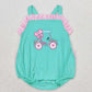Baby Boy Girl Toddler Embroidery Golf Sibling Set Romper Clothes RTS