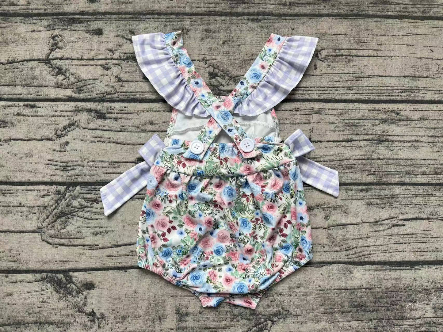 Pre-order Daddy's Girl Floral One Piece Romper