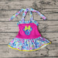 Pre-order Baby Girl Mouse Starfish Summer One Piece Romper