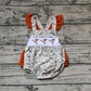 Pre-order Baby Girl Short Sleeves Embroidery Ducks Camo Romper