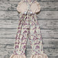 Baby Girl Embroidery Deer Ruffle Camo Pants Hunting Jumpsuit