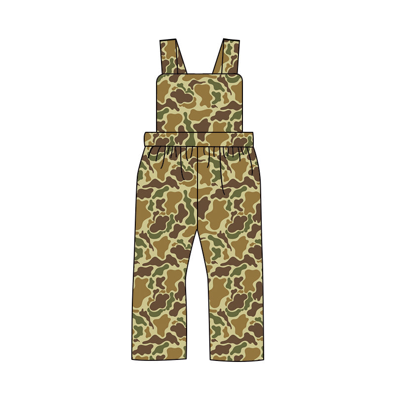 Pre-order Baby Boy Sleeveless One Piece Camo Jumpsuit