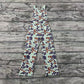 Baby Boy One Piece Green Camo Straps Jumpsuit