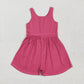 Baby Girl Sleeveless Colorful Yoga Active Jumpsuit Sibling Active RTS