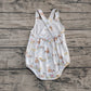 Baby Boy Sleeveless Ducks Bubble Summer Romper RTS
