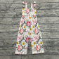 Baby Girl Short Sleeves Pants Flower Jumpsuit RTS