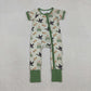 Sibling Baby Boys Kids Short Sleeves Ducks Hats Camo Hunting Two-way Zipper Romper