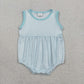 Sibling Baby Boys Girls Infant Summer Bubble Rompers Clothes RTS