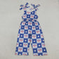 Sibling Baby Girls Kids 4th of July Flags Bows Stars Dress Jumpsuit Clothes RTS