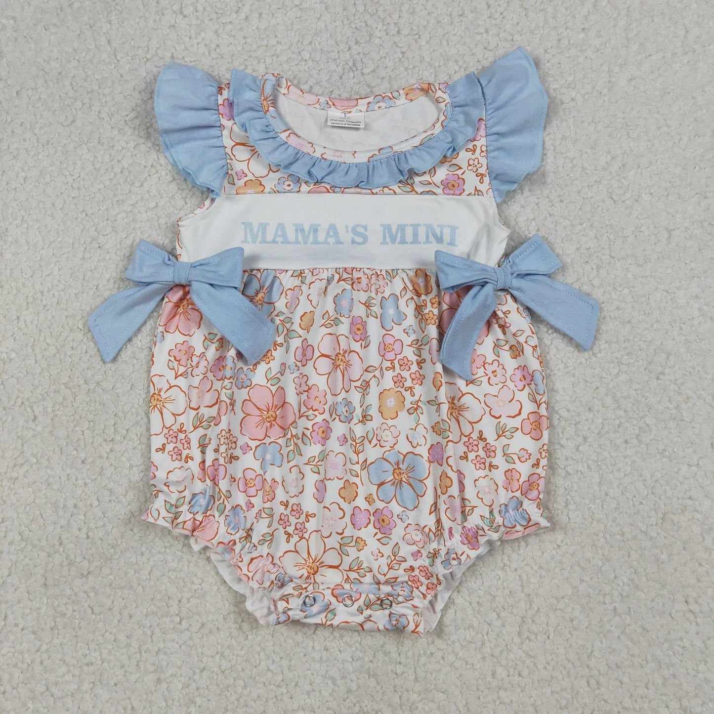 Sibling Baby Boy Girls Kids Mama's Boy Mini Dress Rompers Set Clothes RTS