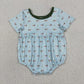 Sibling Baby Boys Girls Kids Short Sleeves Ducks Romper Dress Set Hunting Clothes RTS