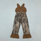 Sibling Baby Boys Girls Kids Embroidery Deer Dogs Duck Tops Camo Pockets Shorts Sets Romper Jumpsuit RTS