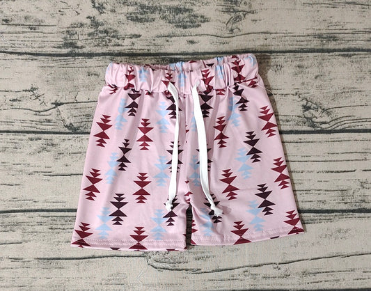 No moq Pre-order Baby Boy Aztec Shorts