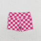 Baby Girl Plaid Leopard Cactus Biking Sibling Shorts Bottoms RTS
