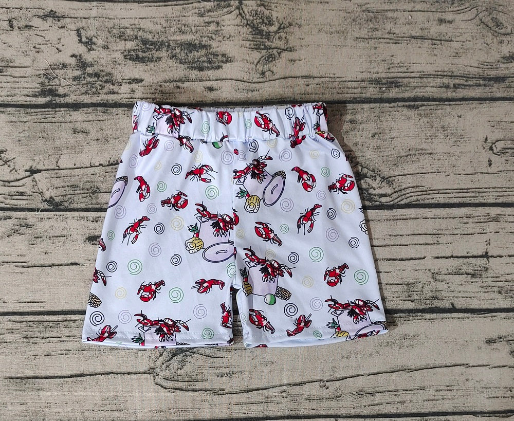 No moq Pre-order Baby Boy Crawfish Shorts