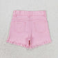 Baby Girl Toddler Denim Shorts Bottoms Sibling Clothes RTS