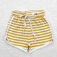 Baby Girl Kids Stripes Summer Cotton Shorts Sibling Bottoms RTS