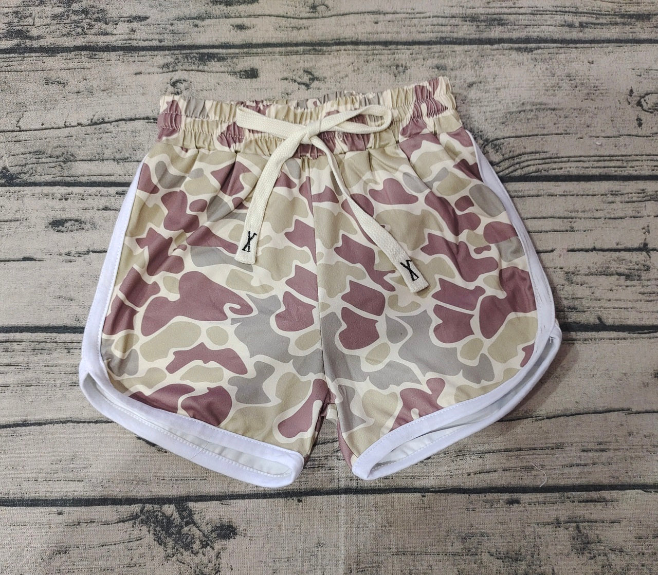 Baby Girl Camo Shorts