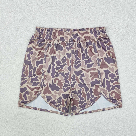 Adult Women Summer Camo Bottoms Shorts