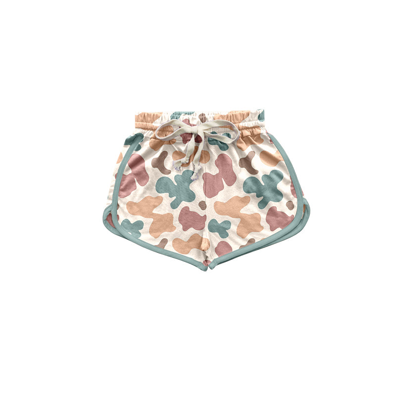 Preorder Baby Girl Camo Sports Summer Shorts