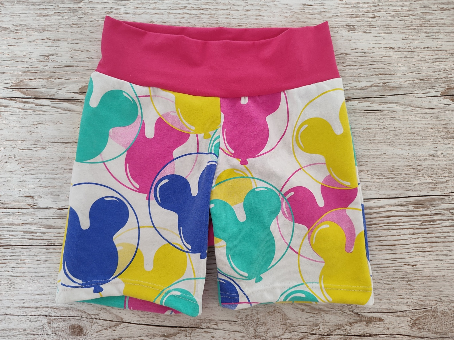 Preorder Baby Girl Colorful Balloons Summer Shorts