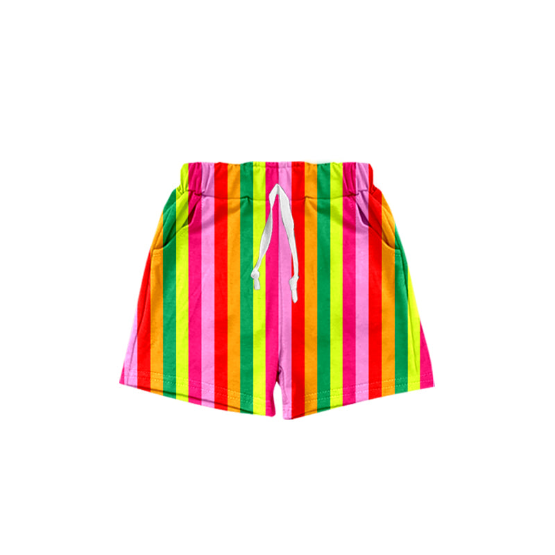 Preorder Baby Boy Colorful Stripes Summer Shorts