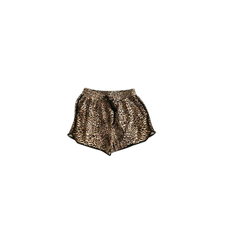 Preorder Baby Girl Kids Toddler Summer Leopard Shorts ( Moq 5 )