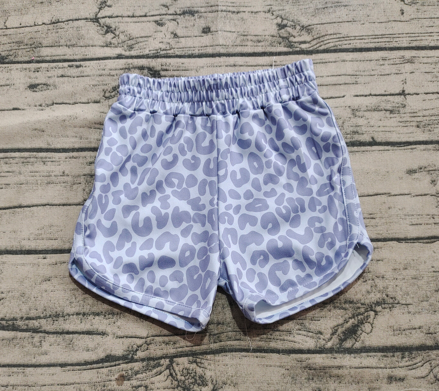 Preorder Baby Girl Grey Camo Yoga Active wear Bottoms Shorts ( No moq )