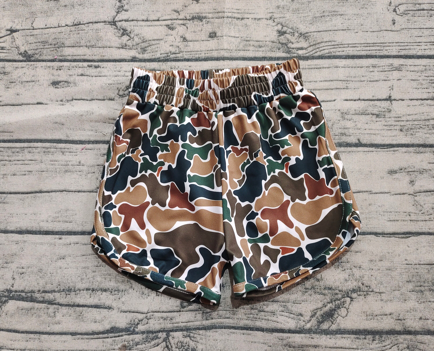 Preorder Baby Girl Camo Yoga Active wear Bottoms Shorts ( No moq )