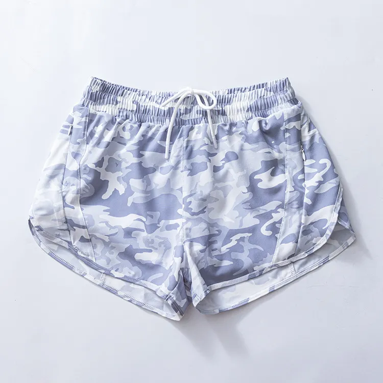 Preorder Baby Girl Gray Camo Yoga Active Wear Bottoms Shorts ( Moq 5 )