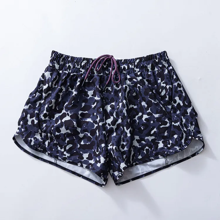Preorder Baby Girl Purple Black Leopard Yoga Active Wear Bottoms Shorts ( Moq 5 )