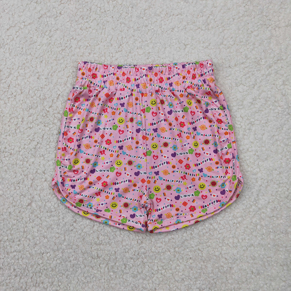 Baby Girl Plaid Flower Summer Sports Shorts Bottoms Sibling Clothes RTS