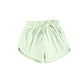 Preorder Baby Girl Toddler Green Long Sleeves Yoga Shirt Shorts Athletic Clothes Set ( Moq 5 )