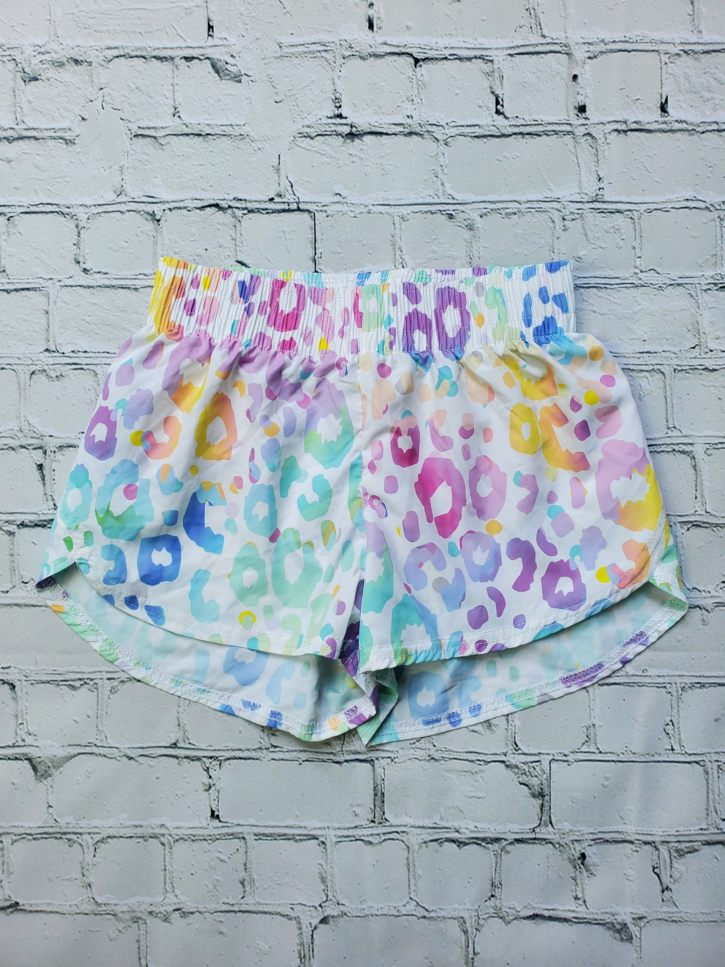 Preorder Baby Girl Toddler Colorful Leopard Shorts Bottoms ( Moq 5 )