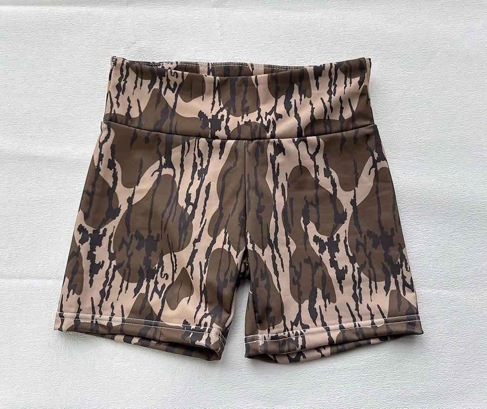 Preorder Baby Kids Toddler Camo Biking Shorts Bottoms ( Moq 5 )