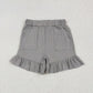 Baby Girl Toddler Pockets Cotton Ruffle Shorts Sibling Summer Bottoms RTS
