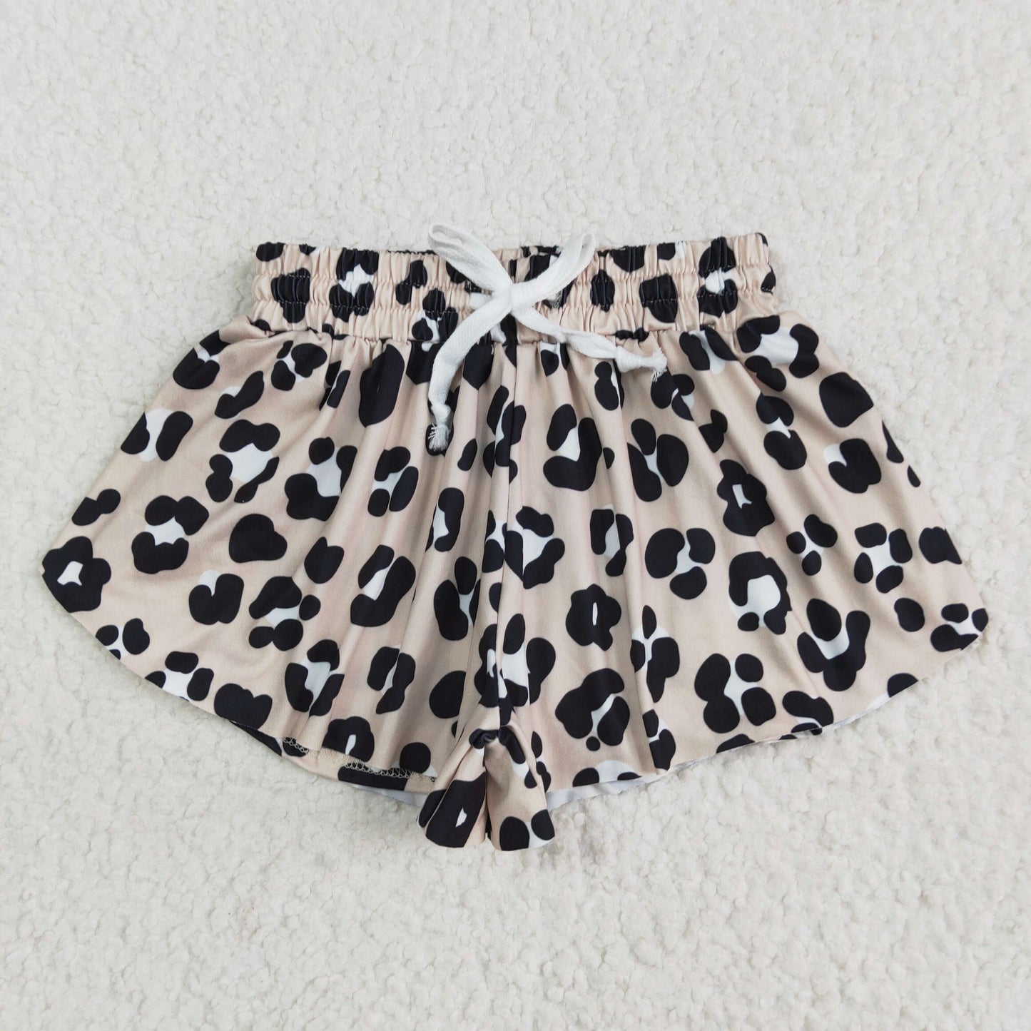 Baby Girl Toddler Leopard Flower Baseball Strawberry Sibling Summer Shorts Bottoms RTS