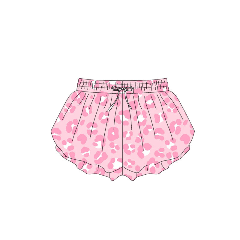 Baby Girl Summer Pink Leopard Shorts Bottoms RTS