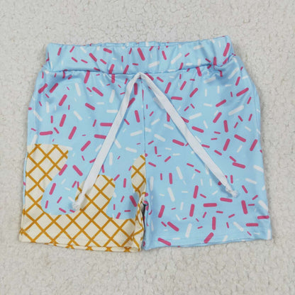 Sibling Baby Boys Kids Sprinkles Drips Team Pockets Shorts Bottom RTS