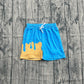 Baby Boy Toddler Sprinkles Drips Summer Blue Bottom Shorts RTS