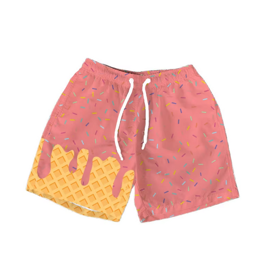 ( Moq 5 ) Preorder Baby Boy Toddler Plaid Candy Summer Bottom Shorts