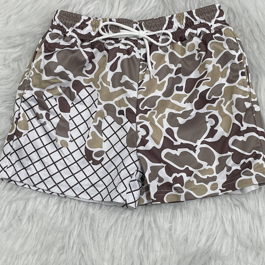 ( Moq 5 ) Preorder Boys Kids Toddler Camo Drips Summer Shorts Bottoms