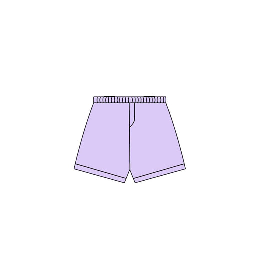 ( Moq 5 ) Preorder Girls Kids Yoga Active Purple Shorts Summer Bottom