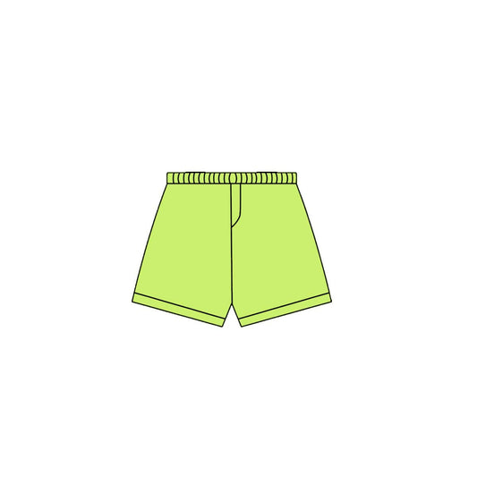 ( Moq 5 ) Preorder Girls Kids Green Yoga Active Shorts Summer Bottom