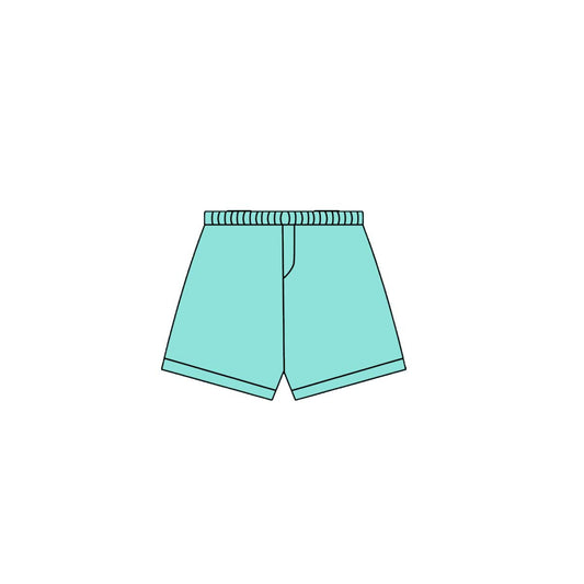 ( Moq 5 ) Preorder Girls Kids Yoga Active Green Shorts Summer Bottom