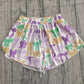 Adult  Women Mardi Gras Colorful Bows Yoga Active Shorts Bottoms RTS