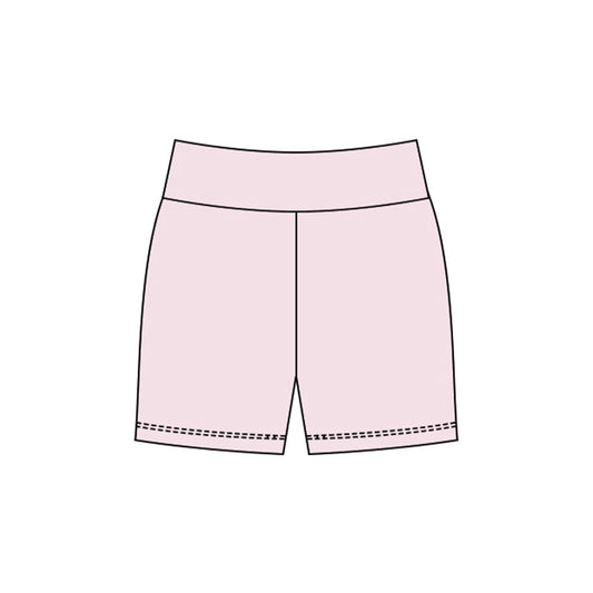 ( Moq 5 ) Preorder Baby Girls Yoga Active Pink Shorts Bottom