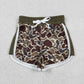 Sibling Baby Boys Girls Adult Women Southern Camo Print  Hunting Family Shirts Pants Sets RTS