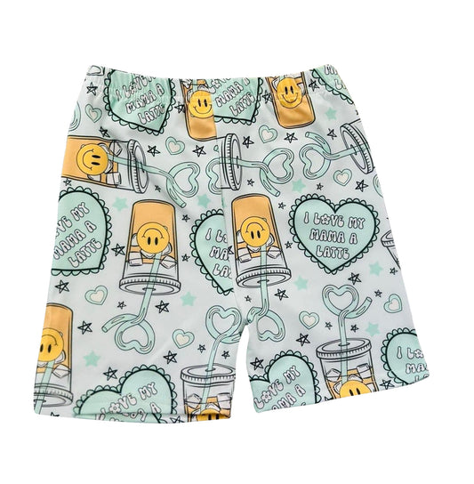 ( Moq 5 ) Preorder Baby Kids Toddler Hearts Smile Shorts Bottoms
